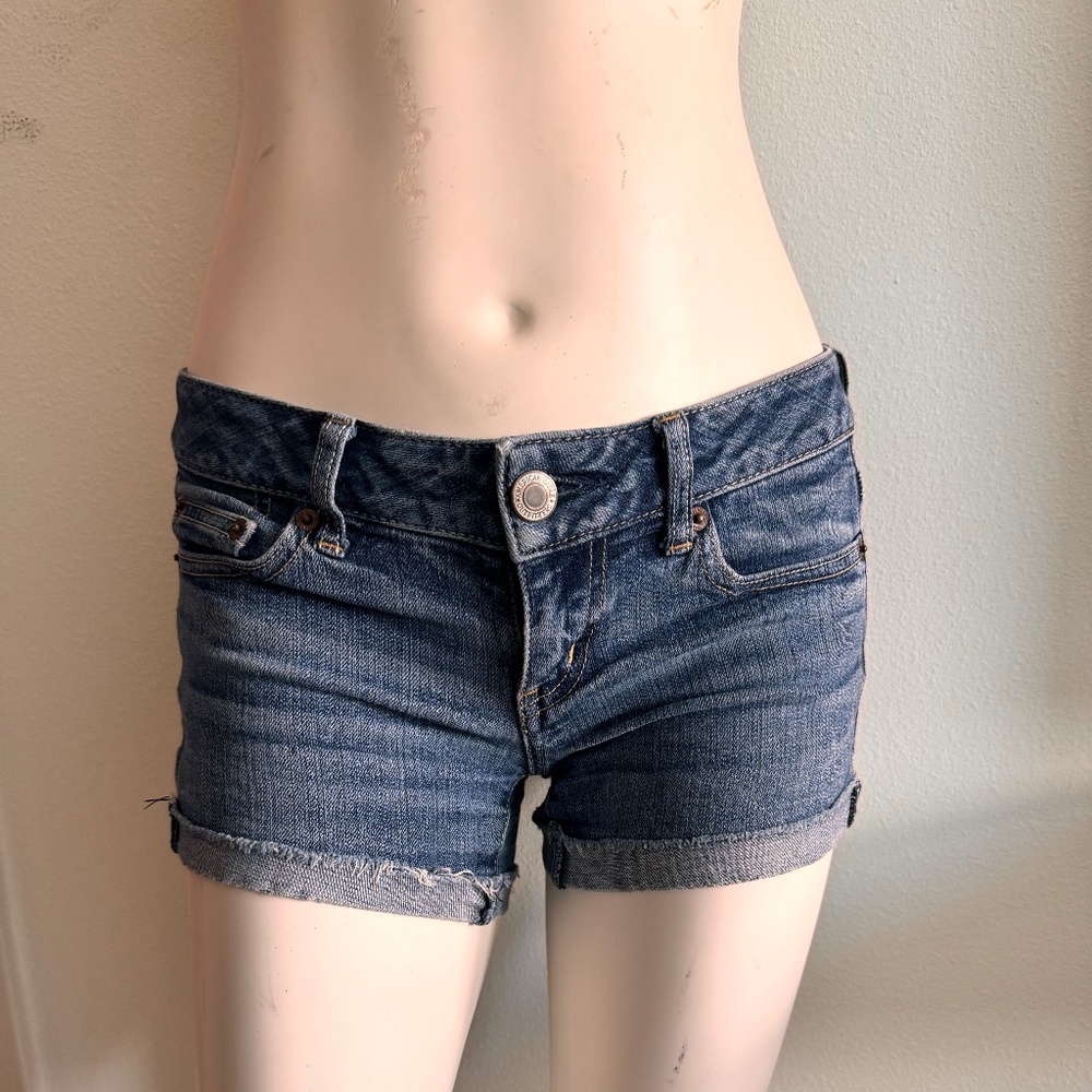 american eagle jean shorts
